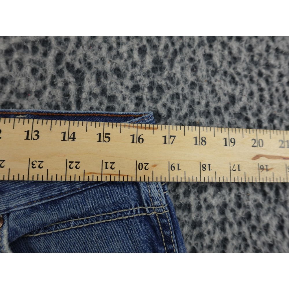 Wrangler Retro‎ Relaxed Boot Mens 33x34 Blue Medium Wash Denim Jeans 88MWZMS - Picture 7 of 14